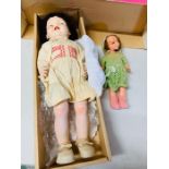 Two vintage dolls