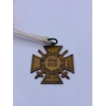 A WWI Hindenburg Cross