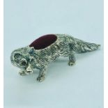 An Unusual Silver Fox Pincushion