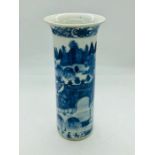 19th Century Chinese Blue and White Vase