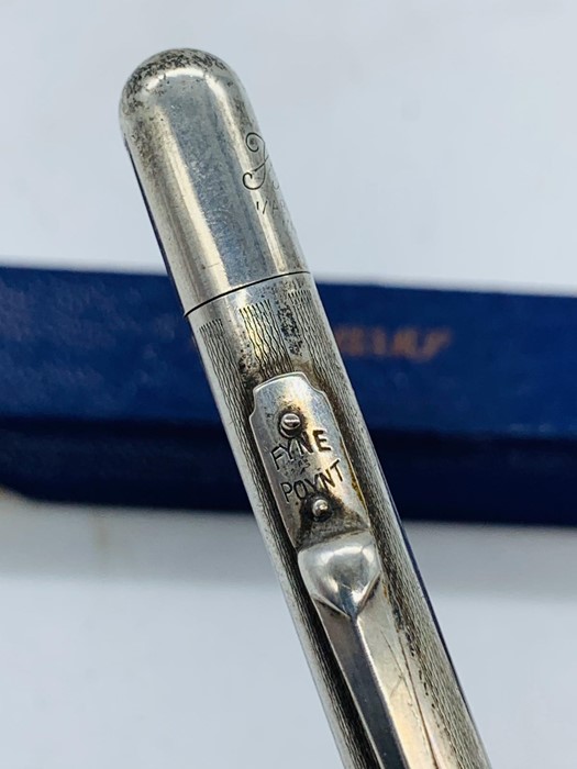 A silver pen stamped sterling silver - Image 2 of 6