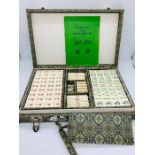 A Vintage Mah Jong set