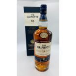 A boxed bottle of The Glenlivet 18 year single malt scotch whisky