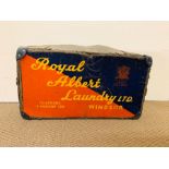 Royal Albert Laundry Ltd, Windsor by appointment of King George VI original laundry box