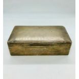 A Silver Cigarette Box