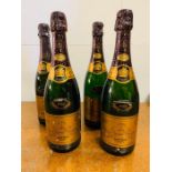Four bottles of 1982 Veuve Cliquot Ponsardin Champagne