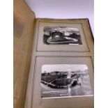 An album of vintage postcards and picture card, Box Hill, Bognor Regis, London etc
