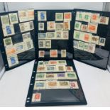 A selection of British colonial stamps