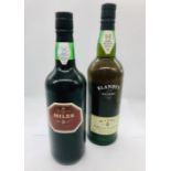Two bottles of Madeira
