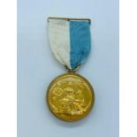 A Masonic Medallion from Grand Master HRH Duke of Sussex engraved Bro S Vastead, served as Steward
