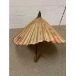 A vintage cotton parasol