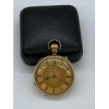 An AI & Co 18ct gold pocket watch (Total Weight 45g)