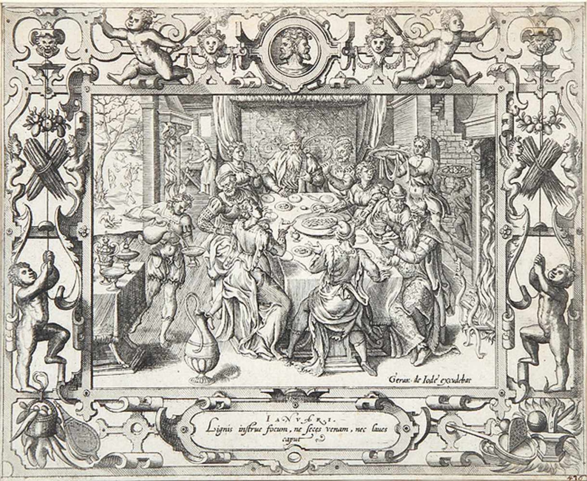 JOANNES (DER ÄLTERE) UND LUCAS VAN DOETECUM ab 1551 bzw. 1559 in Deventer belegt - 1605 Haarlem bzw.