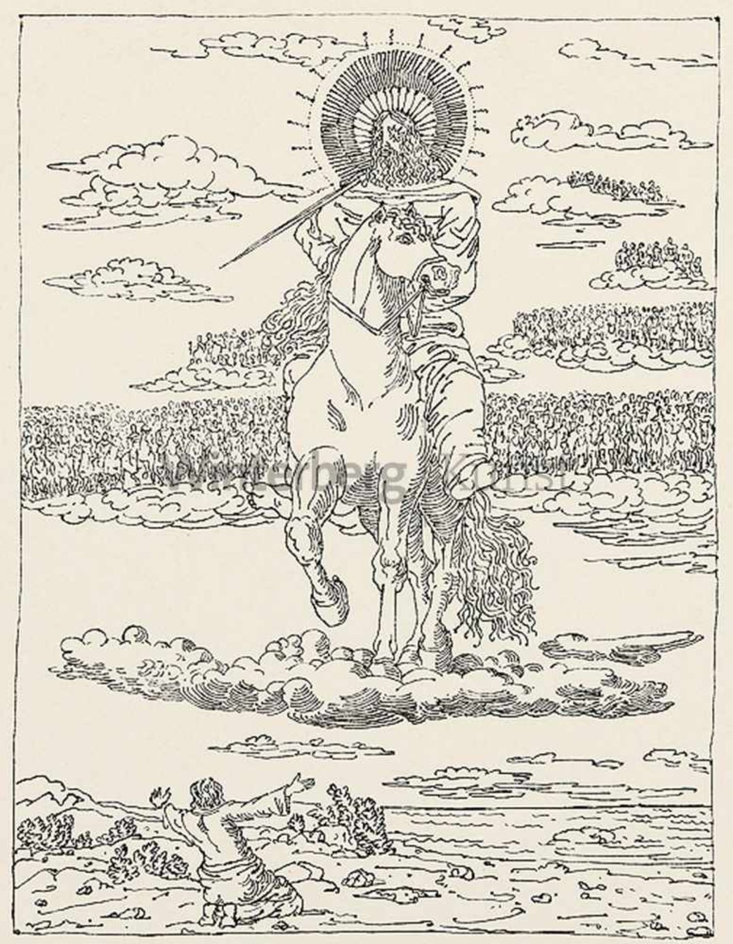 GIORGIO DE CHIRICO Volo/Griechenland 1888 - 1978 Rom...ed ecco un Cavallo bianco... Erscheinung.