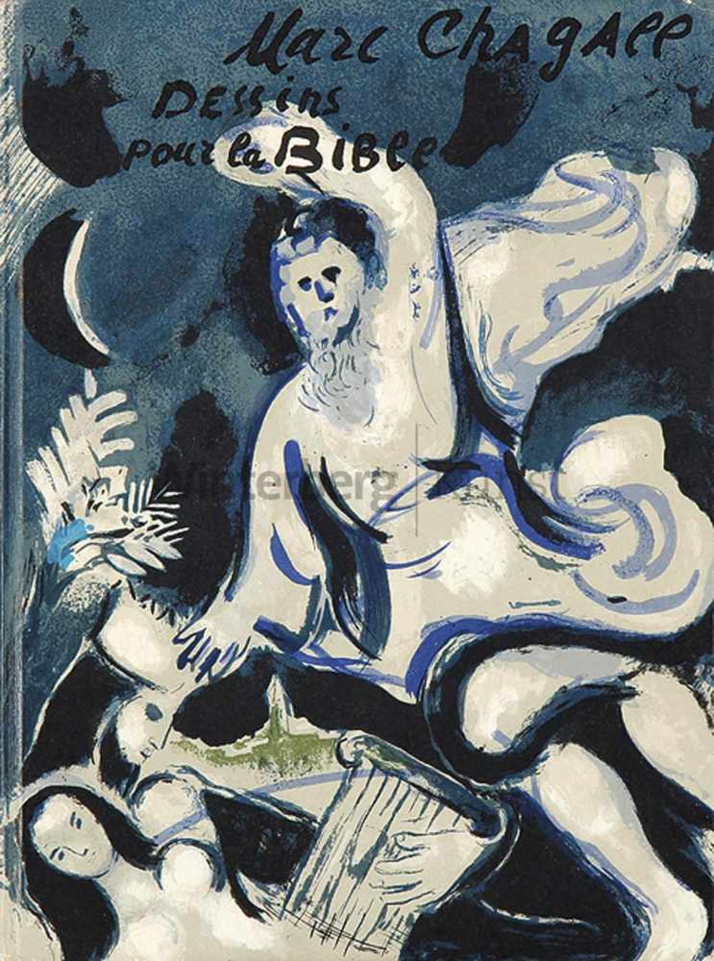 MARC CHAGALL Witebsk 1887 - 1985 Vence"Dessins pour la Bible (Bible II). Mit 48 Orig.-