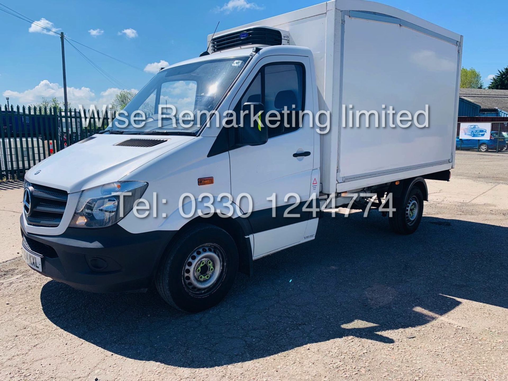 MERCEDES SPRINTER 313CDI FRIDGE FREEZER BOX VAN / 2014 / 1 OWNER / CARRIER UNIT / LOW MILEAGE