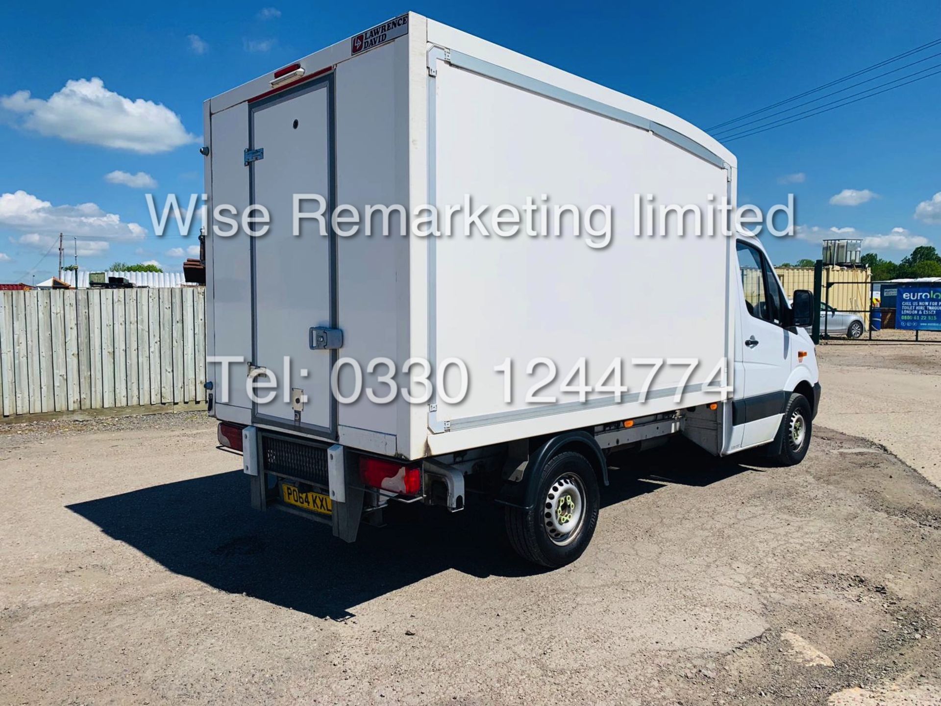 MERCEDES SPRINTER 313CDI FRIDGE FREEZER BOX VAN / 2014 / 1 OWNER / CARRIER UNIT / LOW MILEAGE - Image 3 of 15