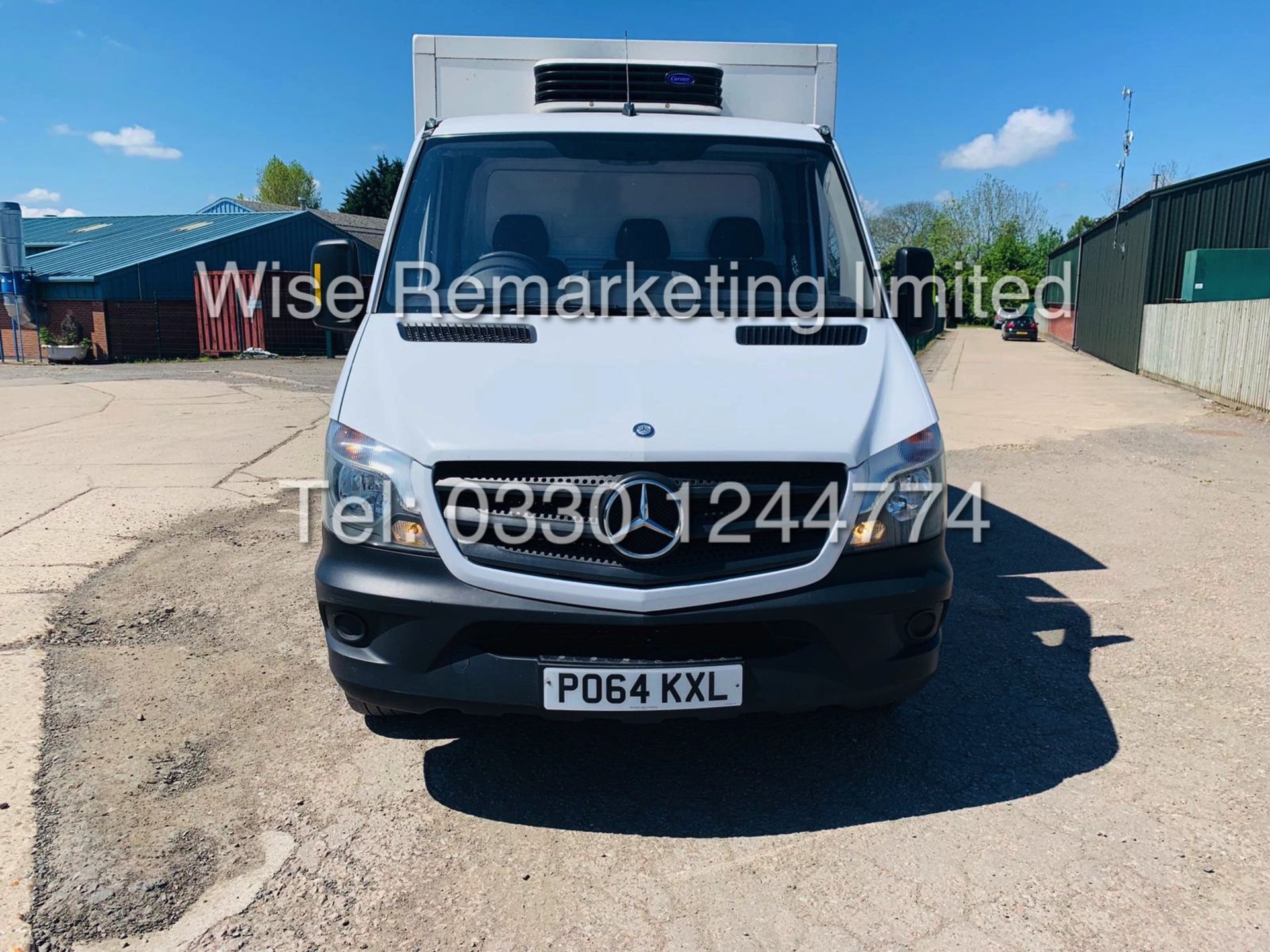 MERCEDES SPRINTER 313CDI FRIDGE FREEZER BOX VAN / 2014 / 1 OWNER / CARRIER UNIT / LOW MILEAGE - Image 2 of 15