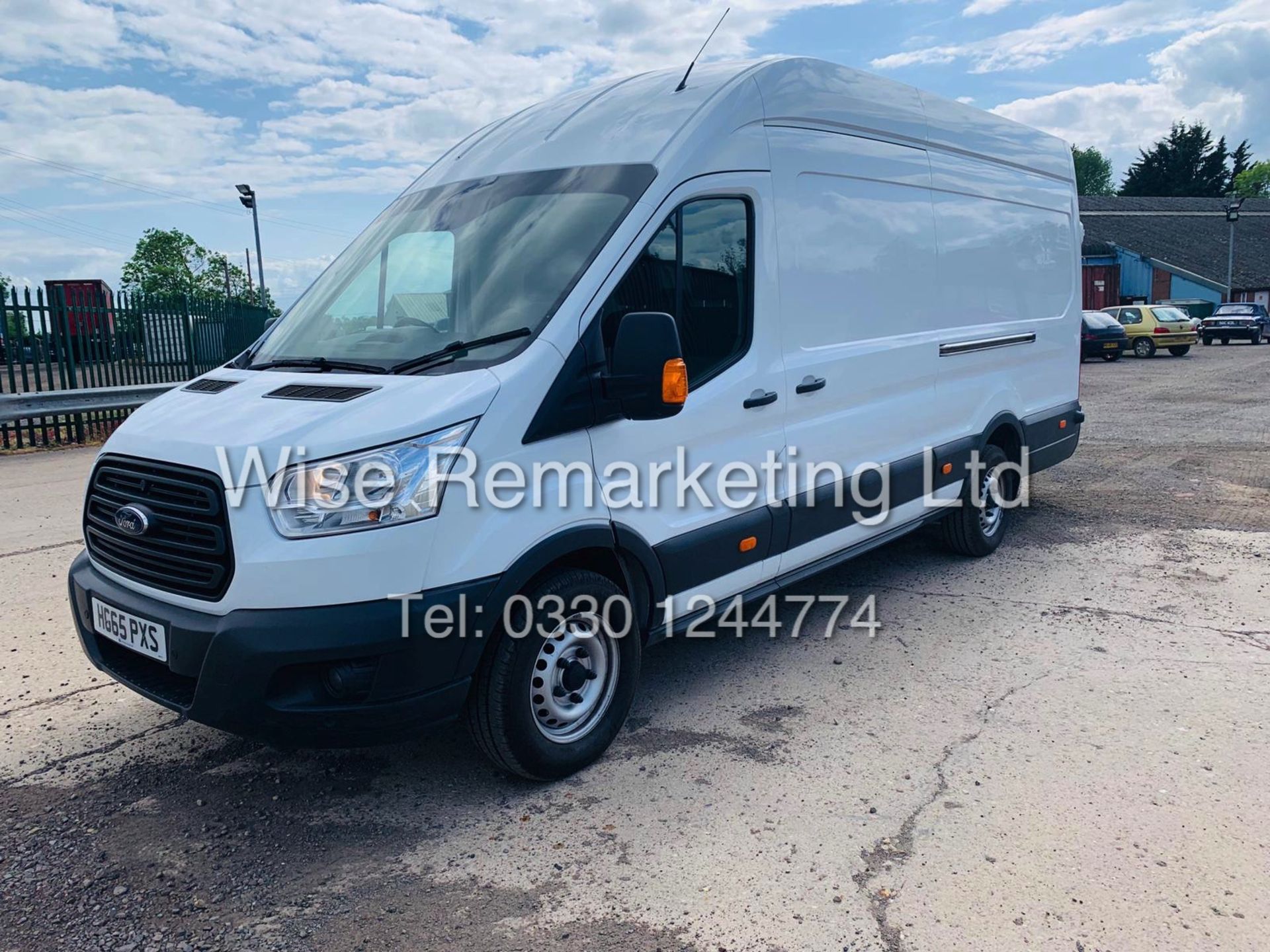 FORD TRANSIT 2.2TDCI 125PSI XLWB (JUMBO) HI ROOF / 65 REG / 1 OWNER / ONLY 29,000 MILES GENUINE - Image 2 of 23