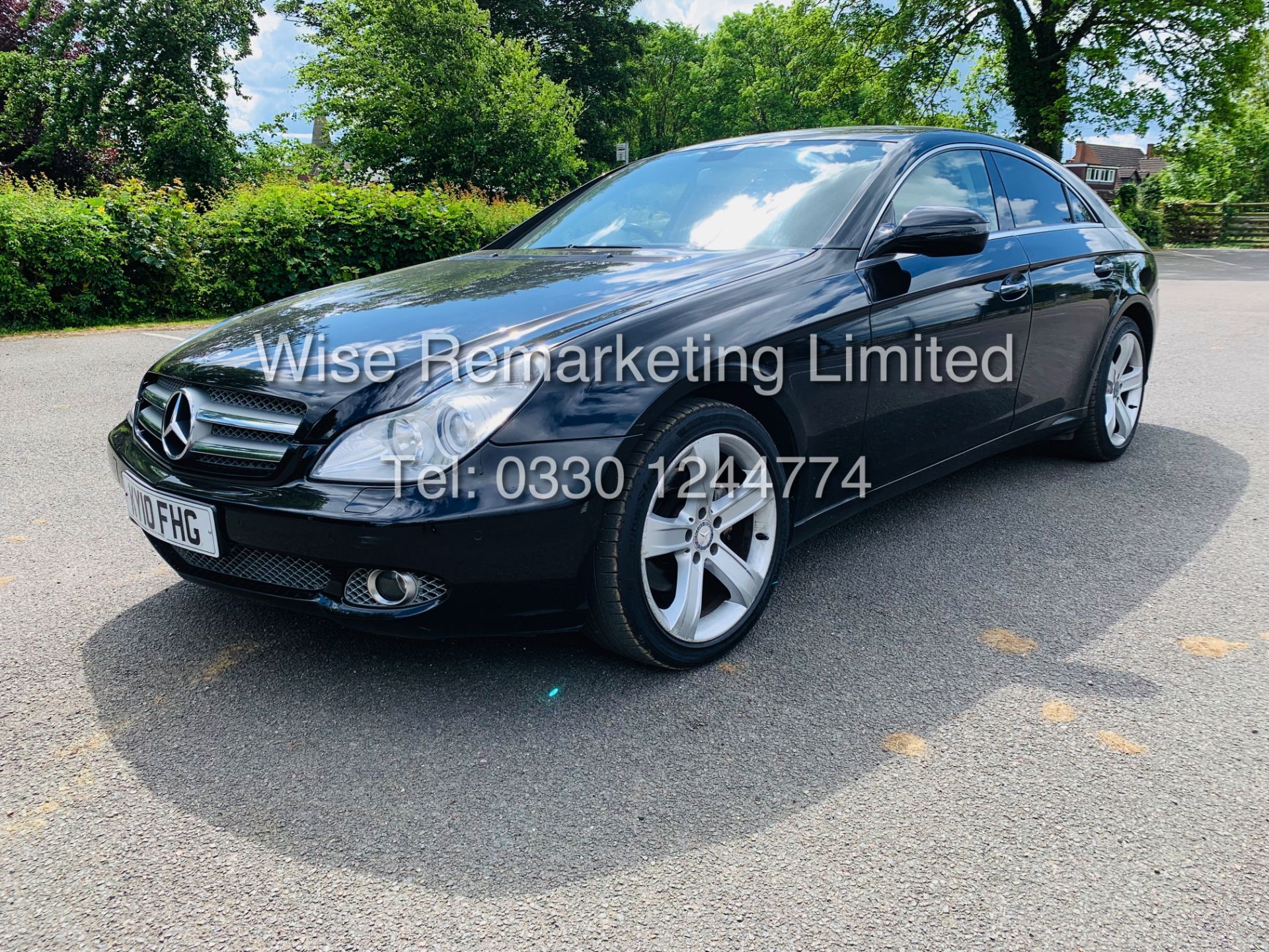 * RESERVE MET* MERCEDES CLS350 CDI SPORT COUPE AUTOMATIC (BLACK EDITION) 2010 / LOW MILES / NO VAT - Image 5 of 24