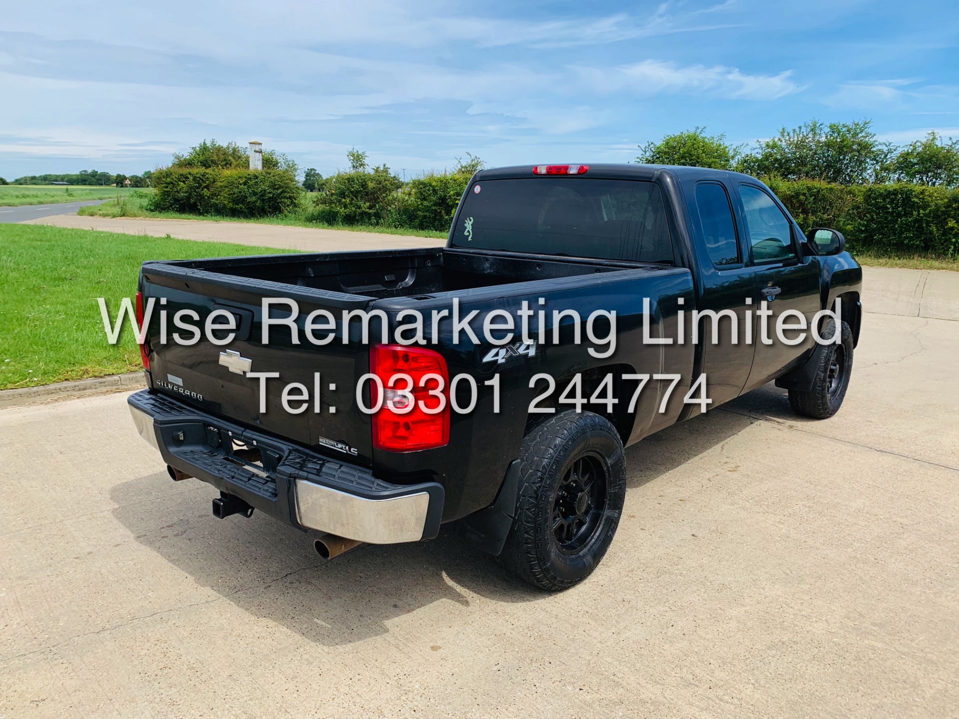 CHEVROLET SILVERADO 4.8L V8 LT1 KING-CAB 4X4**2007**FRESH IMPORT**IN METALLIC BLACK** - Image 7 of 22