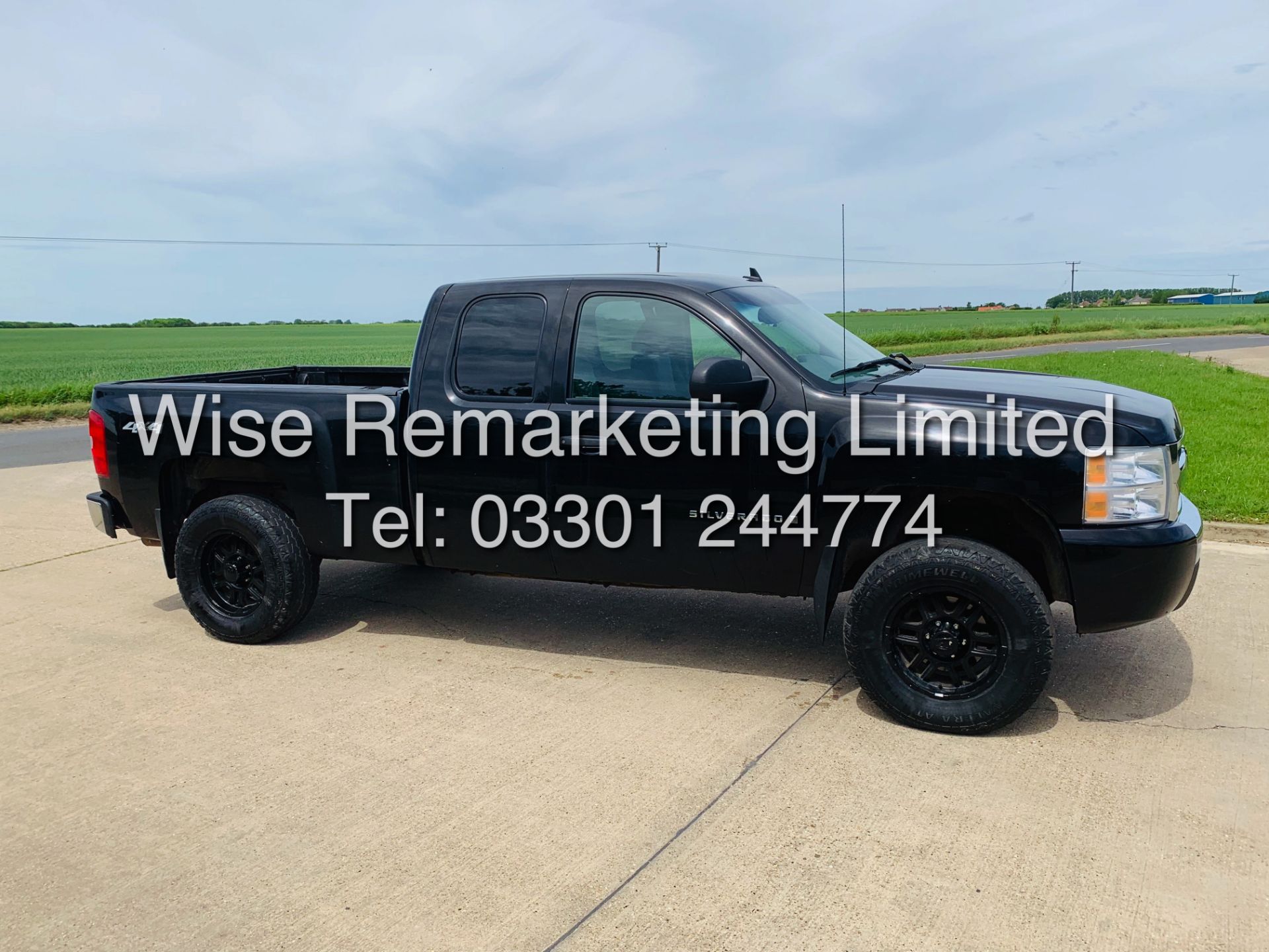 CHEVROLET SILVERADO 4.8L V8 LT1 KING-CAB 4X4**2007**FRESH IMPORT**IN METALLIC BLACK** - Image 6 of 22