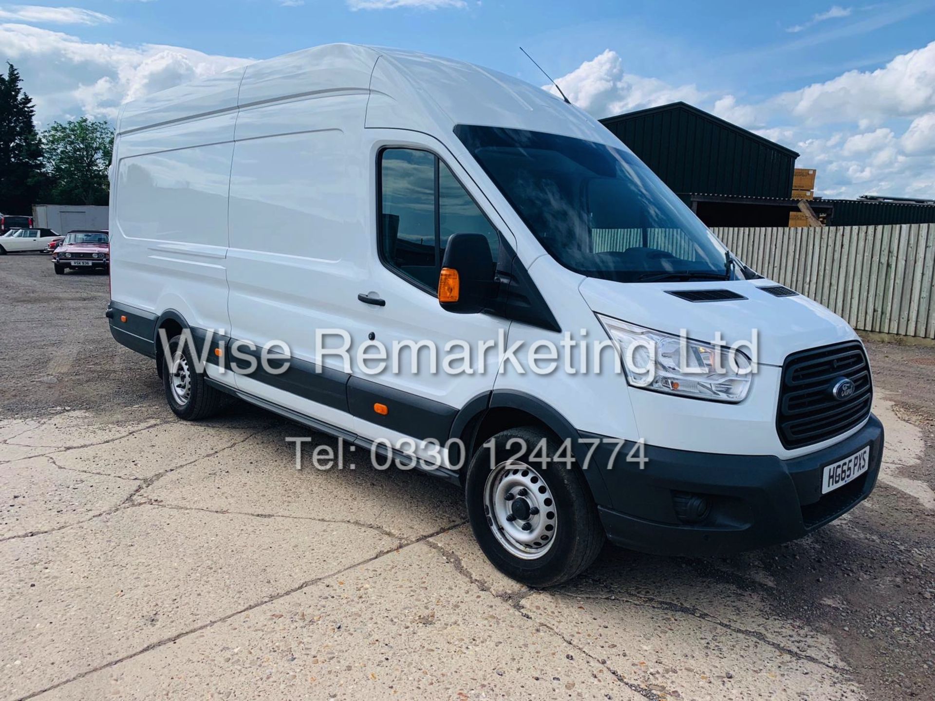 FORD TRANSIT 2.2TDCI 125PSI XLWB (JUMBO) HI ROOF / 65 REG / 1 OWNER / ONLY 29,000 MILES GENUINE - Image 3 of 23