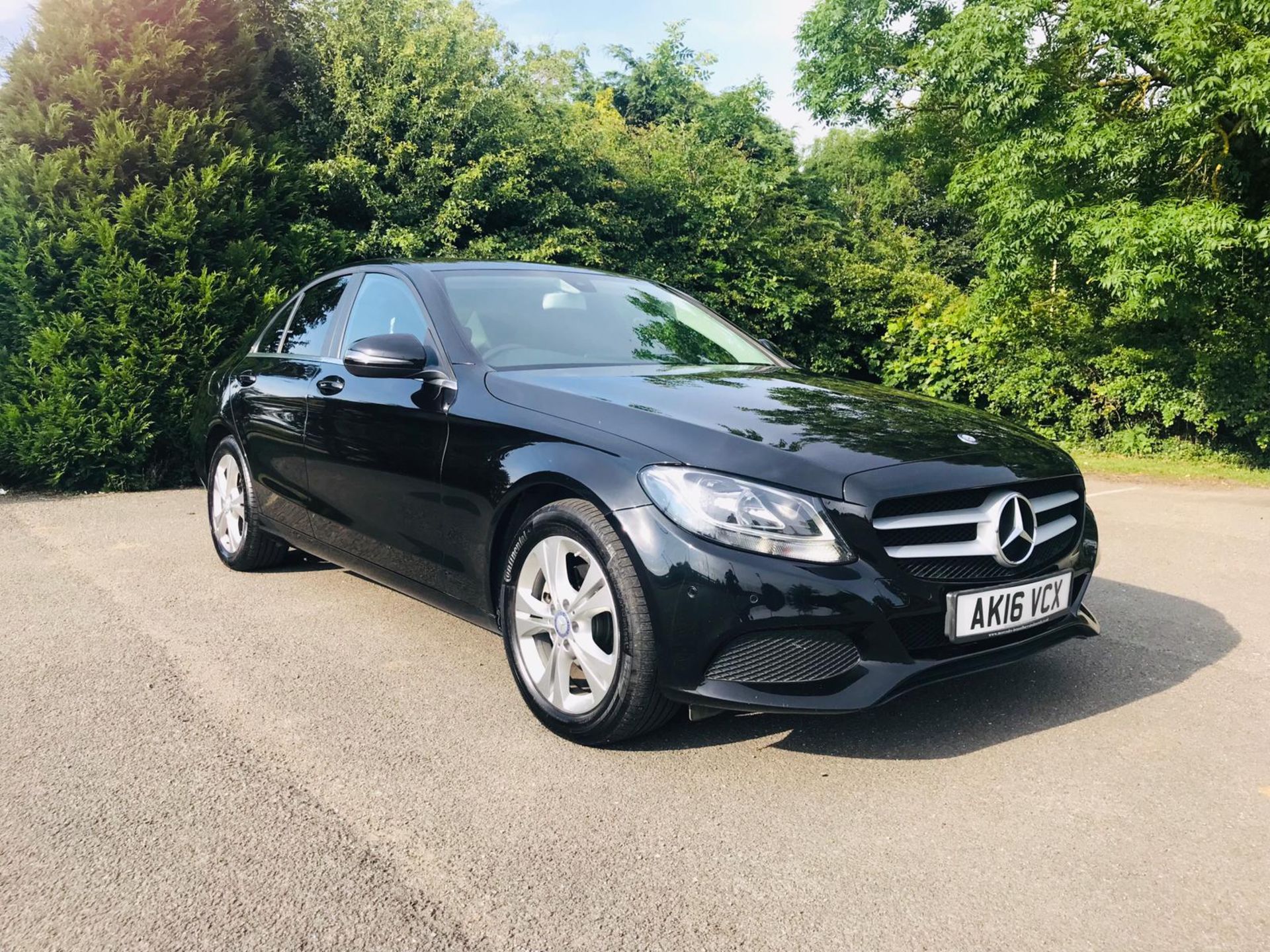 **RESERVE MET** MERCEDES C CLASS C220D SE EXECUTIVE AUTO 2016 * 1 OWNER* BLACK - Image 4 of 42