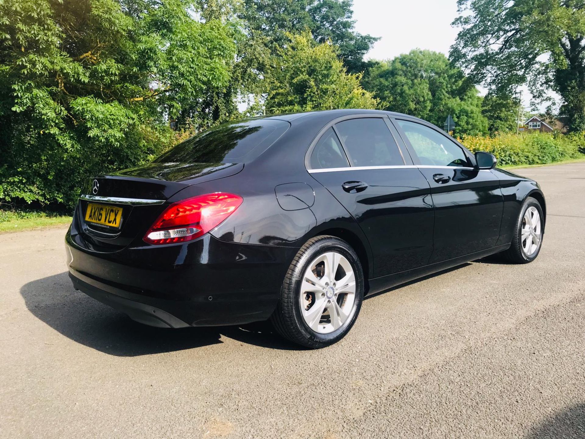 **RESERVE MET** MERCEDES C CLASS C220D SE EXECUTIVE AUTO 2016 * 1 OWNER* BLACK - Image 5 of 42