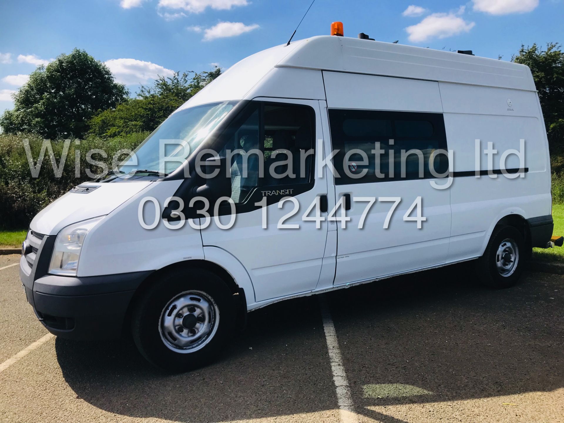 FORD TRANSIT LWB *CLARKS CONVERSION -MESSING UNIT* (62 REG) '2.2 TDCI - 6 SPEED' (ONLY 14,000 MILES)