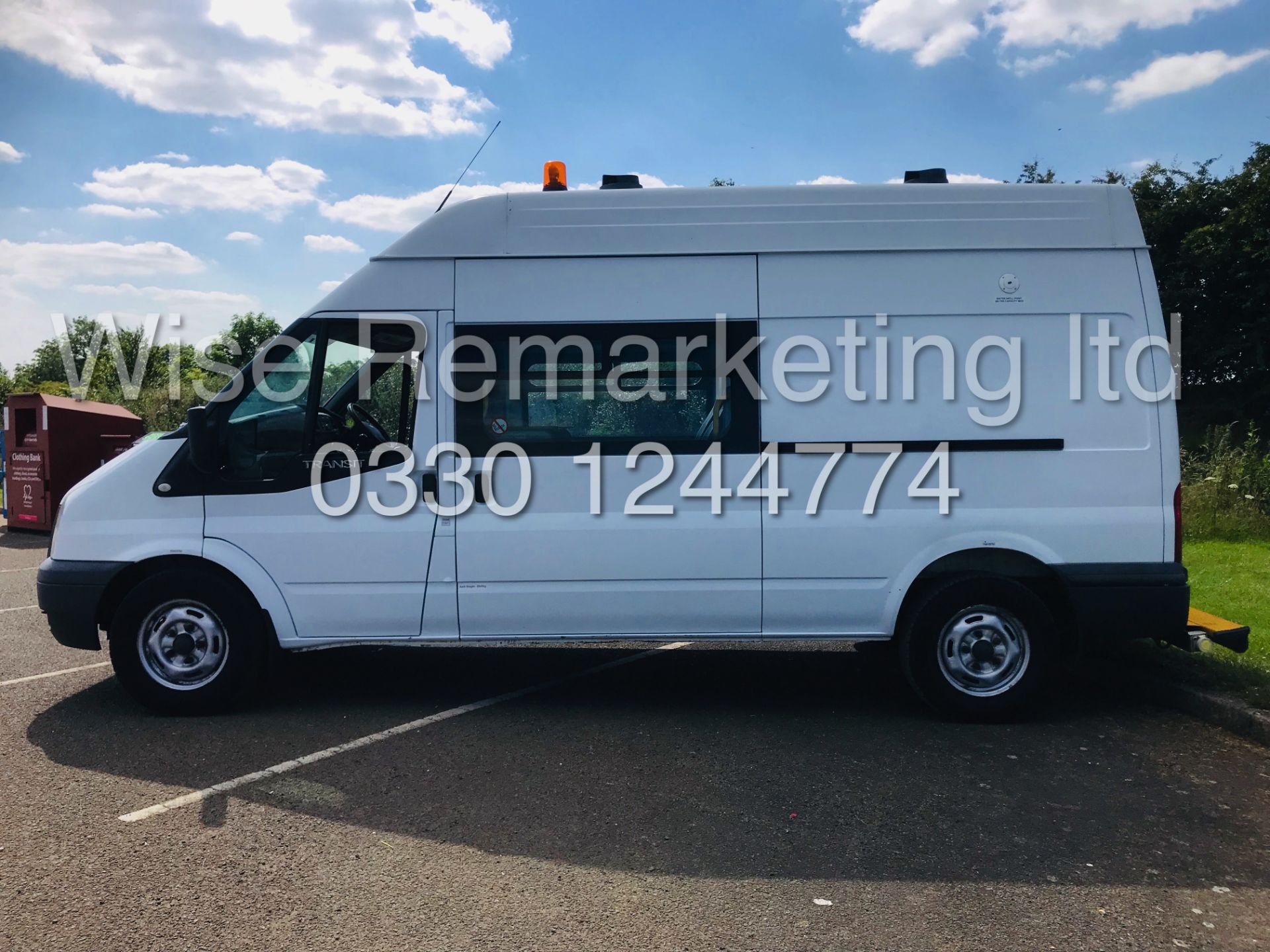 FORD TRANSIT LWB *CLARKS CONVERSION -MESSING UNIT* (62 REG) '2.2 TDCI - 6 SPEED' (ONLY 14,000 MILES) - Image 2 of 19