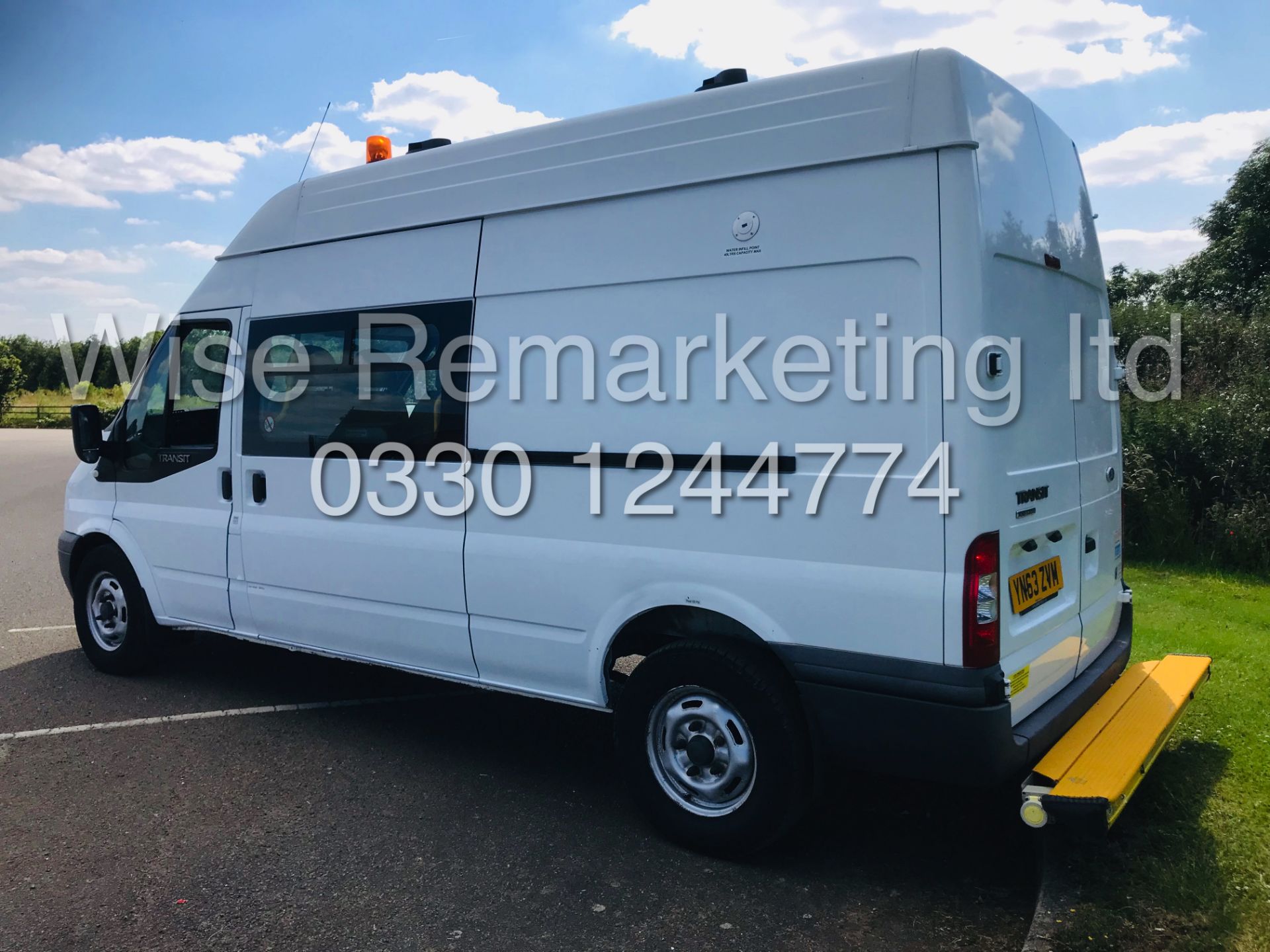 FORD TRANSIT LWB *CLARKS CONVERSION -MESSING UNIT* (62 REG) '2.2 TDCI - 6 SPEED' (ONLY 14,000 MILES) - Image 3 of 19