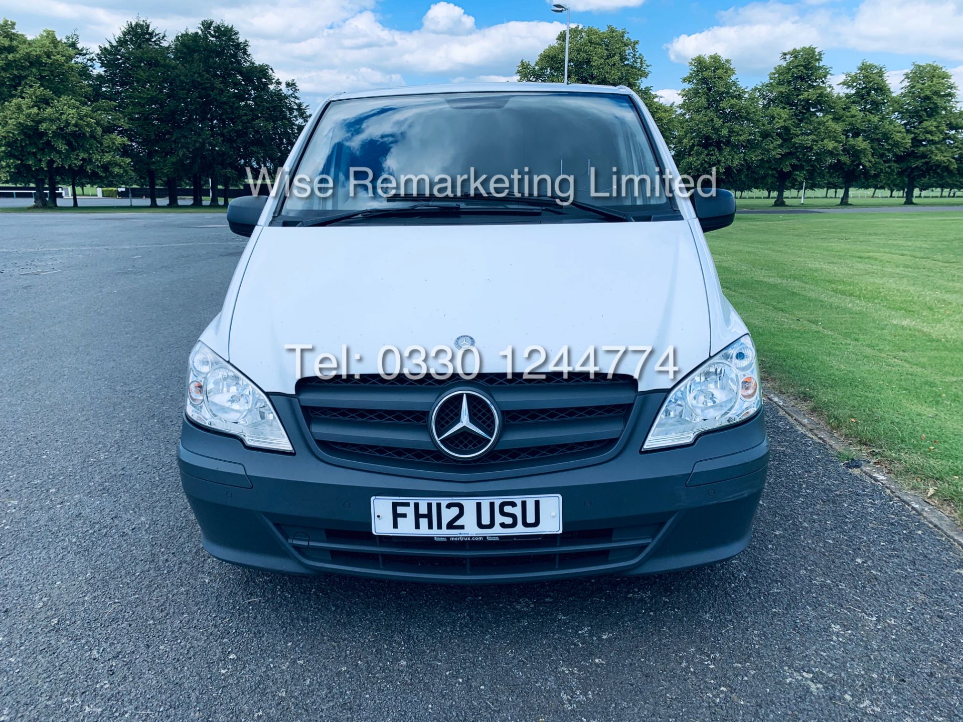 MERCEDES VITO 113 2.1 CDI COMPACT PANEL VAN 2012 *AIR CON* WHITE - Image 7 of 18