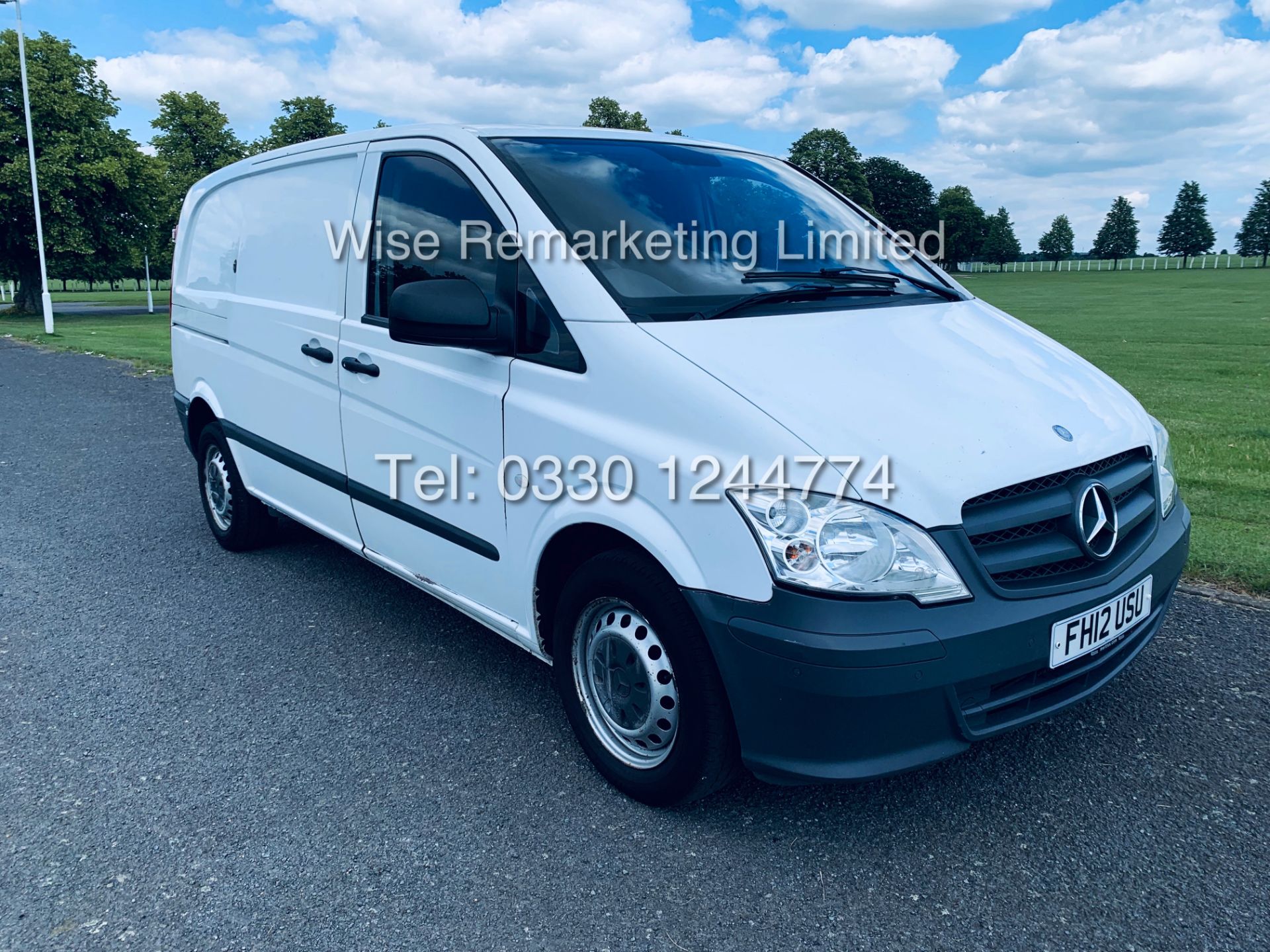 MERCEDES VITO 113 2.1 CDI COMPACT PANEL VAN 2012 *AIR CON* WHITE