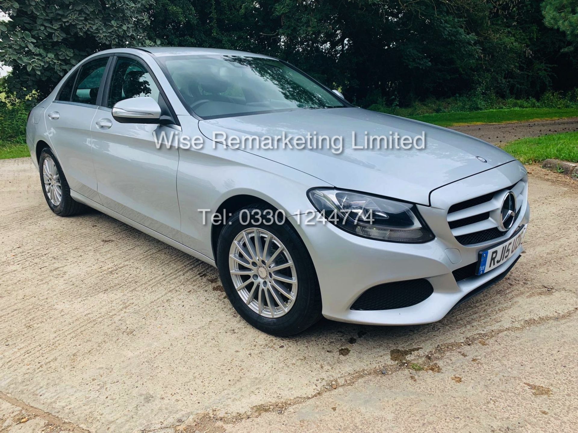 ***RESERVE MET*** MERCEDES C CLASS C220D BLUETEC SE EXECUTIVE 2015 *FULL HISTORY* *SAT NAV* - Image 5 of 30