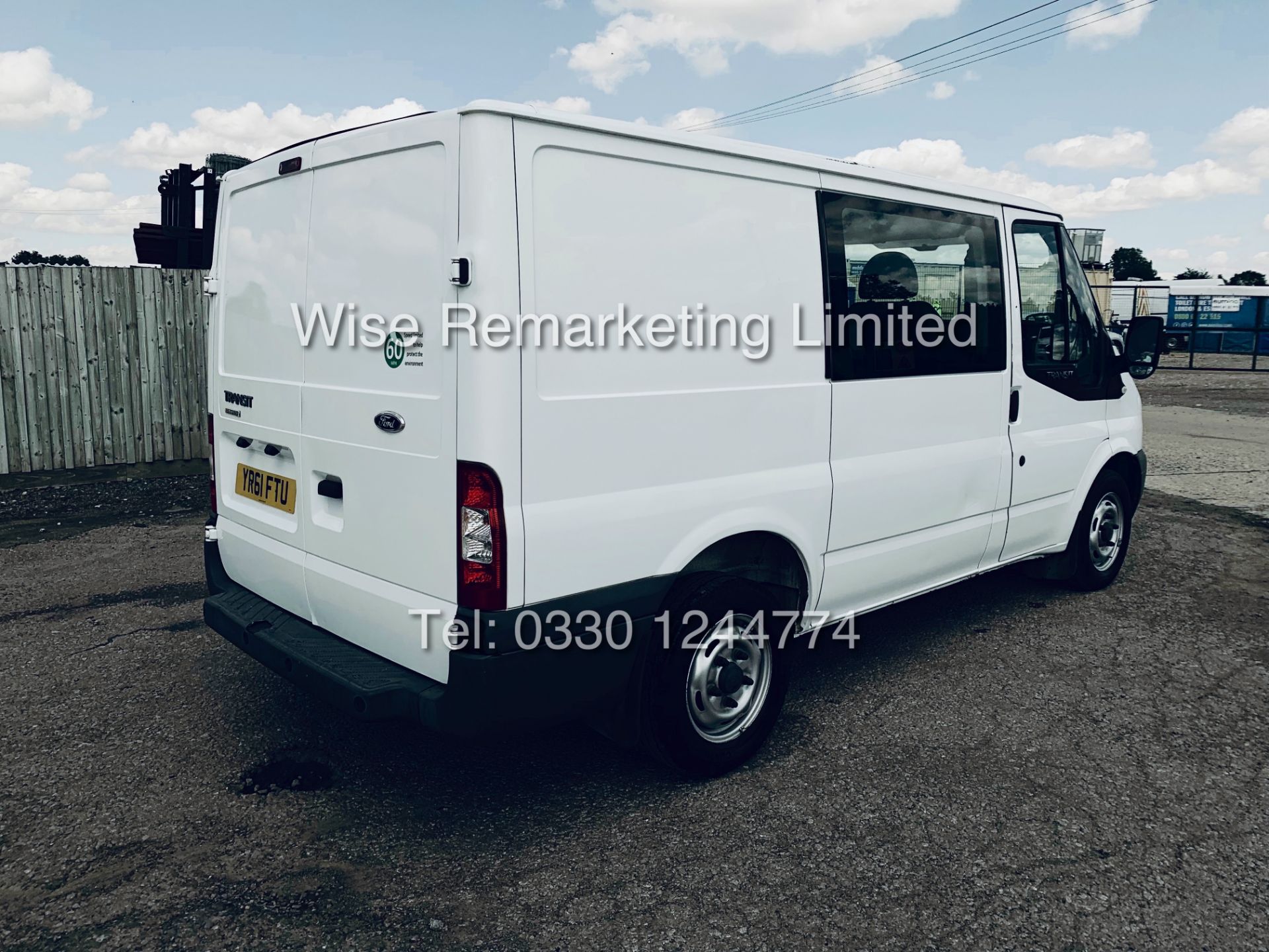 FORD TRANSIT 280 2.2 TDCi (2012 MODEL) 280 SWB *6 SEAT CREW VAN* **LOW MILES** FULL HISTORY - Image 4 of 17