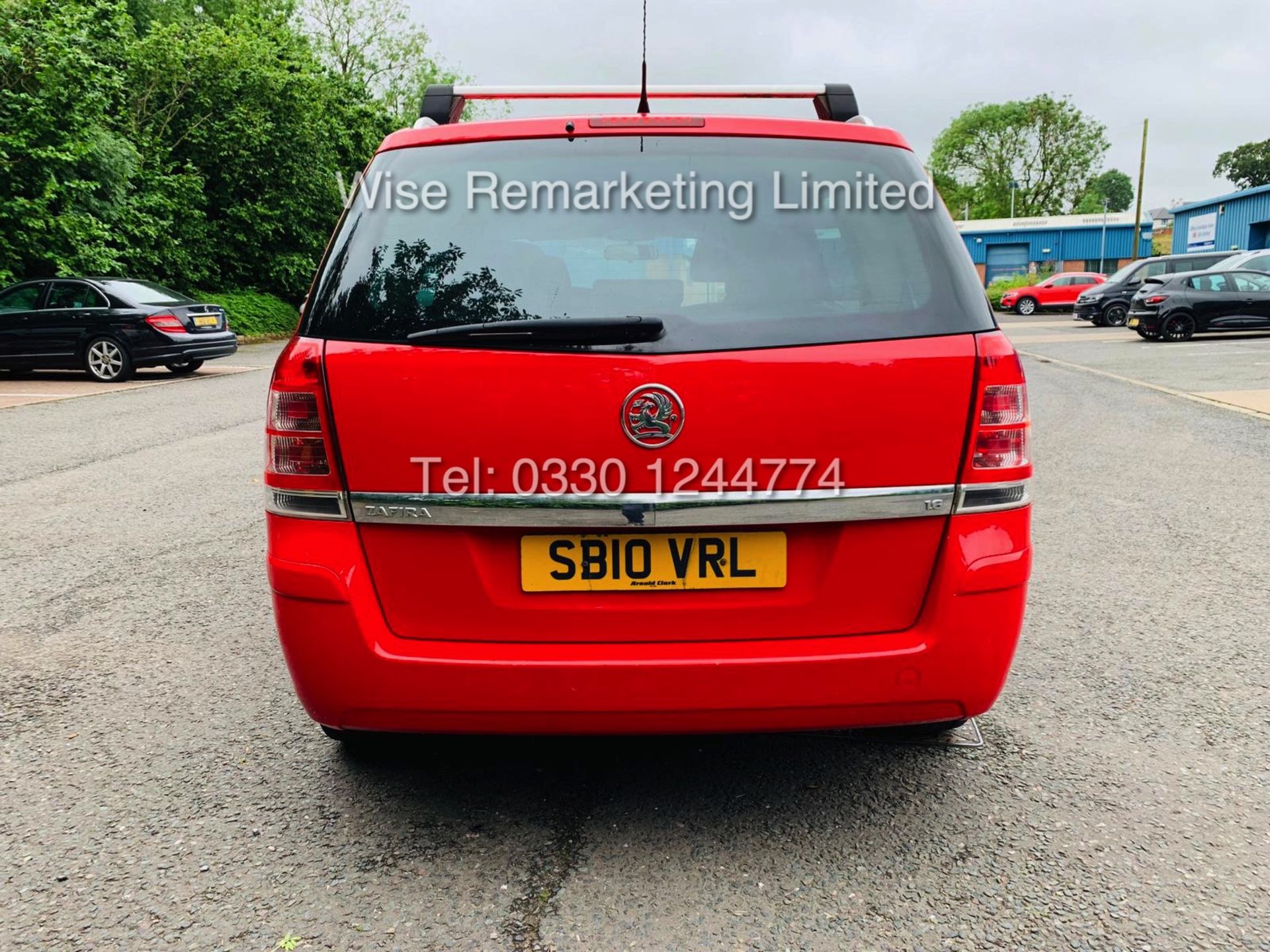 VAUXHALL ZAFIRA 1.6i ENERGY (2010) RED *7 SEATER* - Image 3 of 20