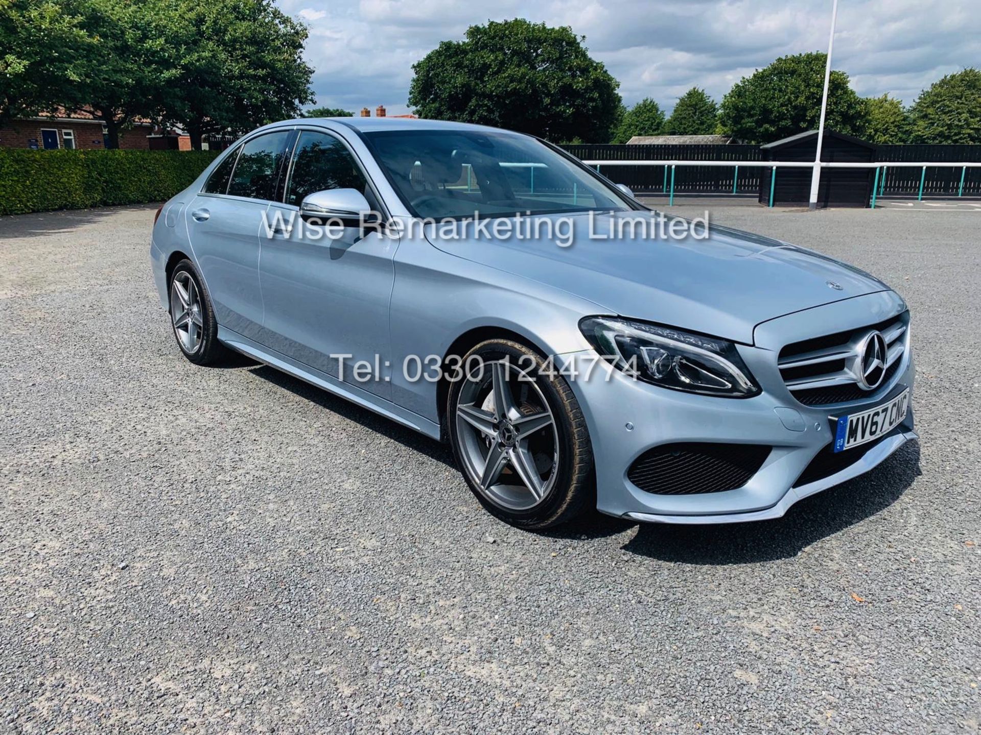 MERCEDES C CLASS C220D AMG LINE 9G - TRONIC - 1 OWNER - 2018 MODEL - Image 3 of 37