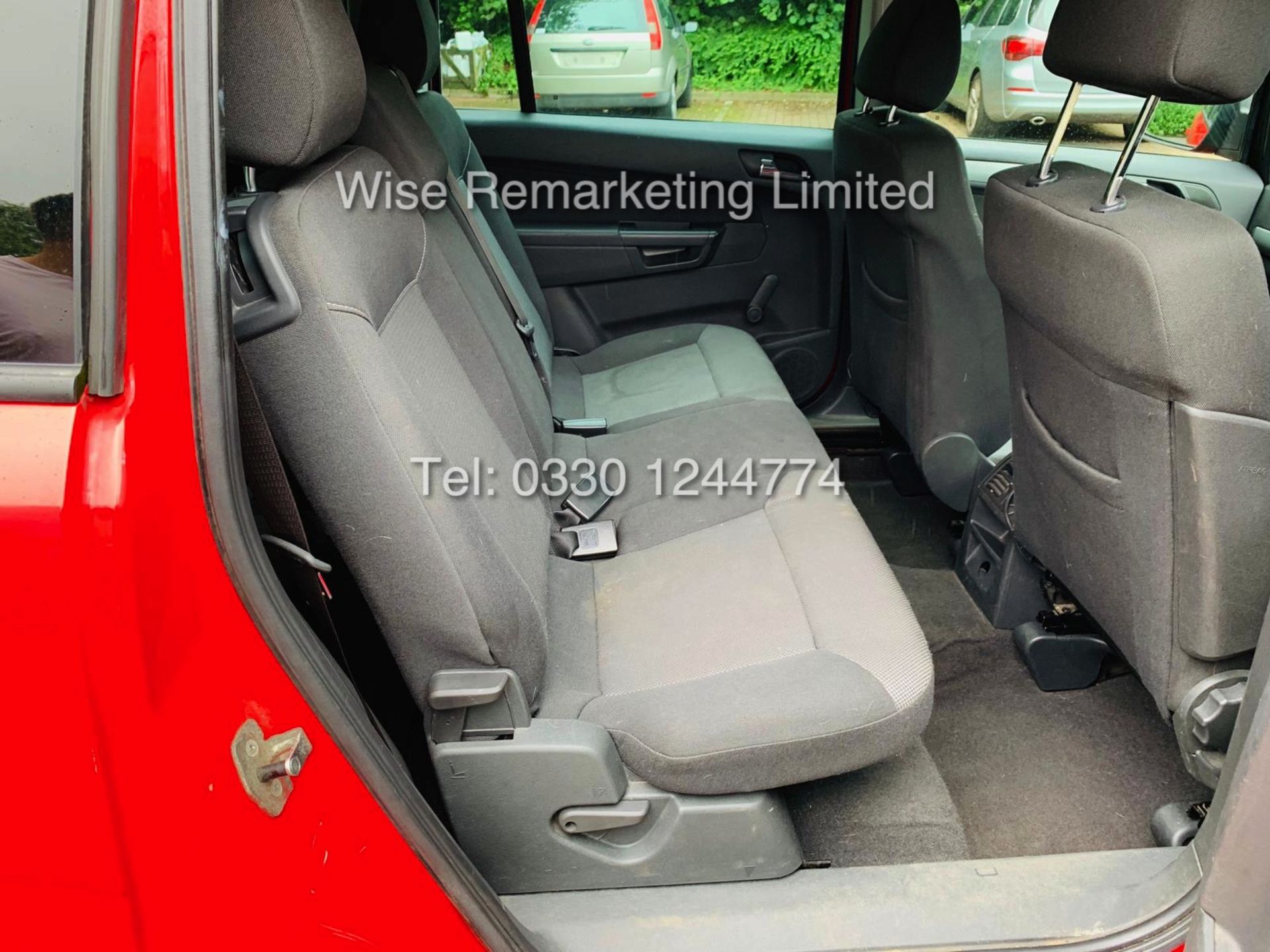 VAUXHALL ZAFIRA 1.6i ENERGY (2010) RED *7 SEATER* - Image 7 of 20