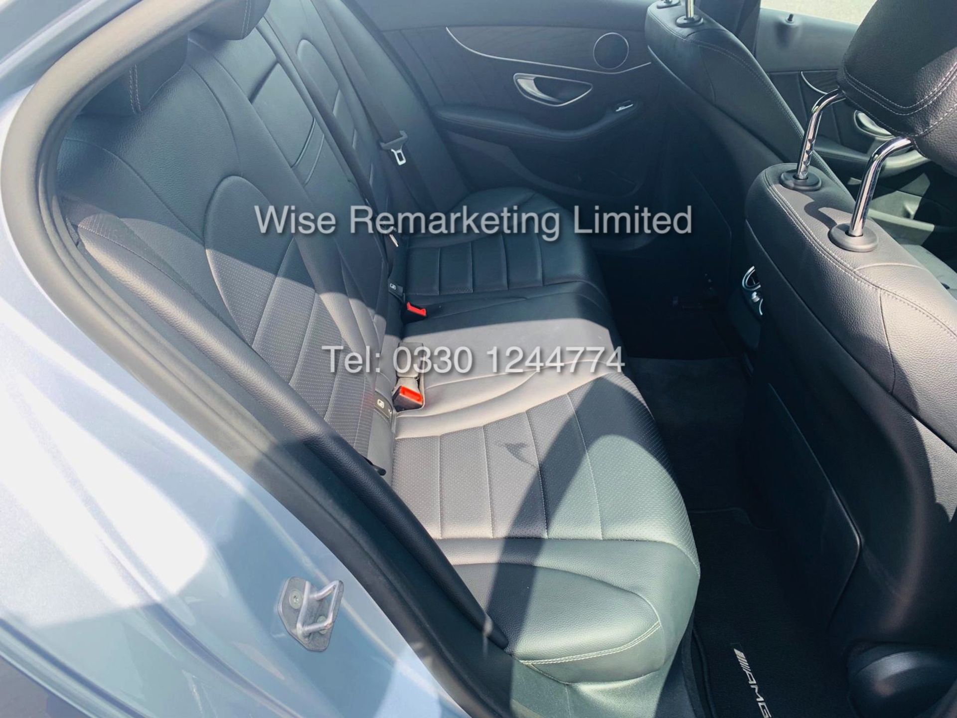 MERCEDES C220d AMG LINE SPORT AUTO 9G (2018 MODEL) ** LOW MILES** 1 KEEPER - HUGE SPEC - Image 37 of 37