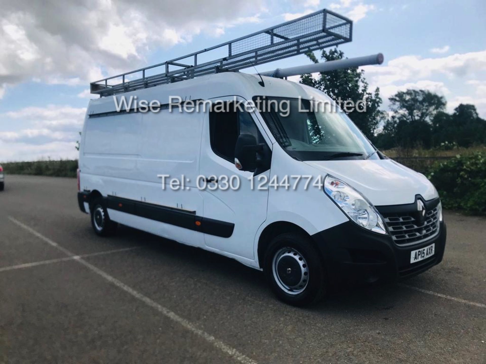 RENAULT MASTER LM 3.5T 2.3 BUSINESS DCI (2015) *LOW MILES* SAT NAV - AIR CON