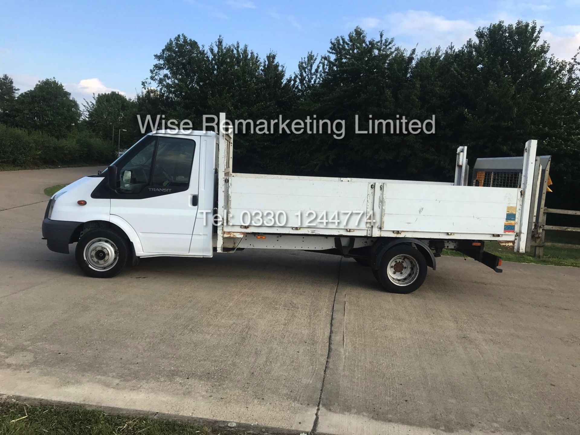 FORD TRANSIT 115 T350 2.5L EXTRA LONG DROPSIDE 3500KG (2012 MODEL) **SAVE 20% NO VAT** - Image 6 of 13