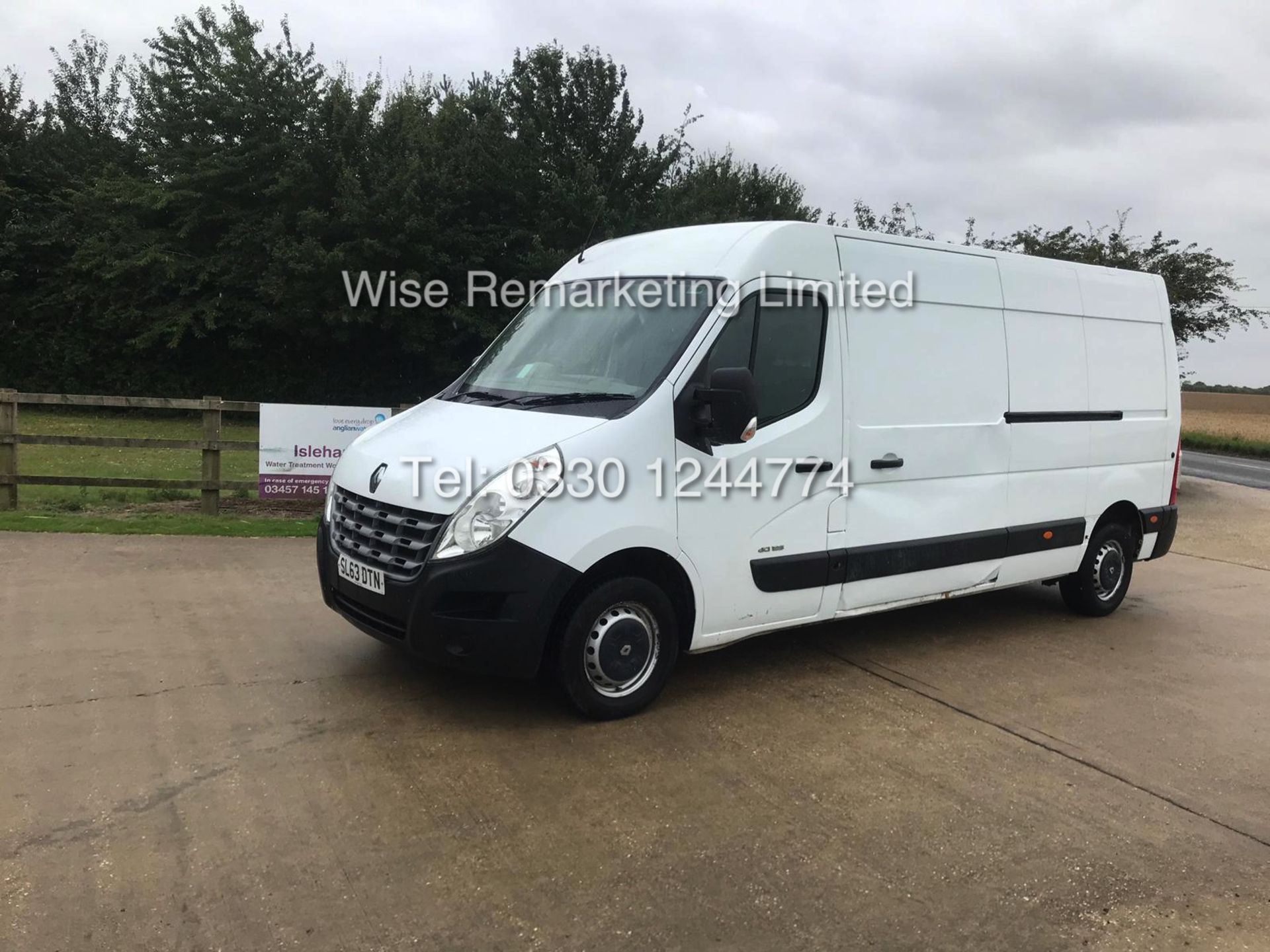 **RESERVE MET** RENAULT MASTER LM35 2.3 DCI 125 (2014) LWB 3500KG - 1 OWNER FROM NEW - AIR CON - Image 11 of 11