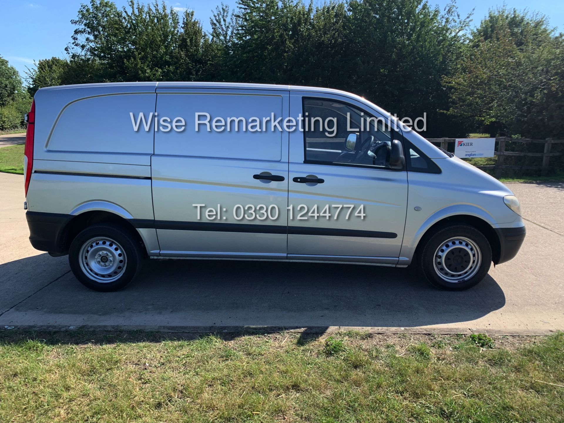 MERCEDES VITO 111 2.1 CDTI COMPACT (2008 MODEL) METALLIC SILVER **SAVE 20% NO VAT** - Image 3 of 15