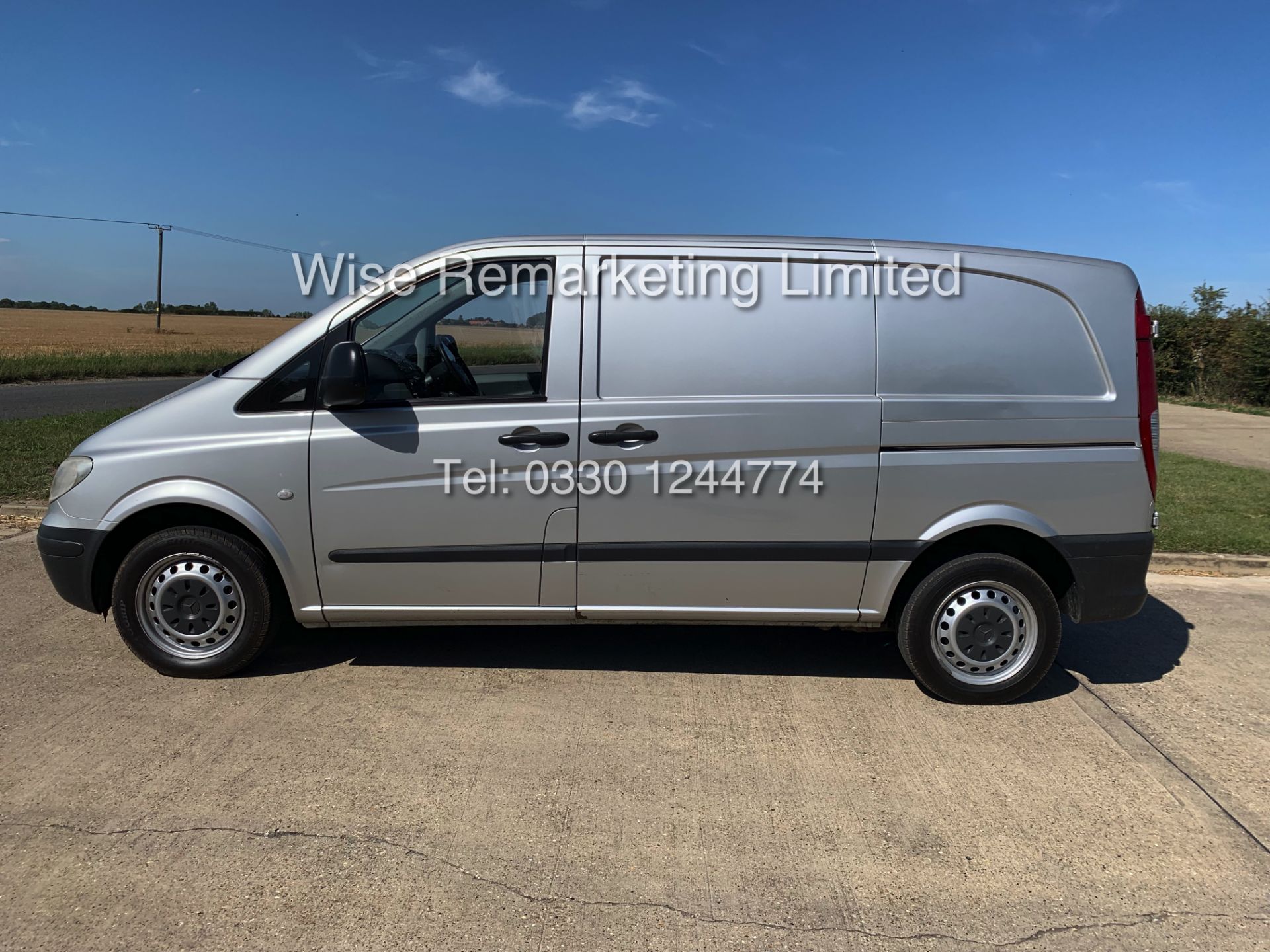 MERCEDES VITO 111 2.1 CDTI COMPACT (2008 MODEL) METALLIC SILVER **SAVE 20% NO VAT** - Image 8 of 15