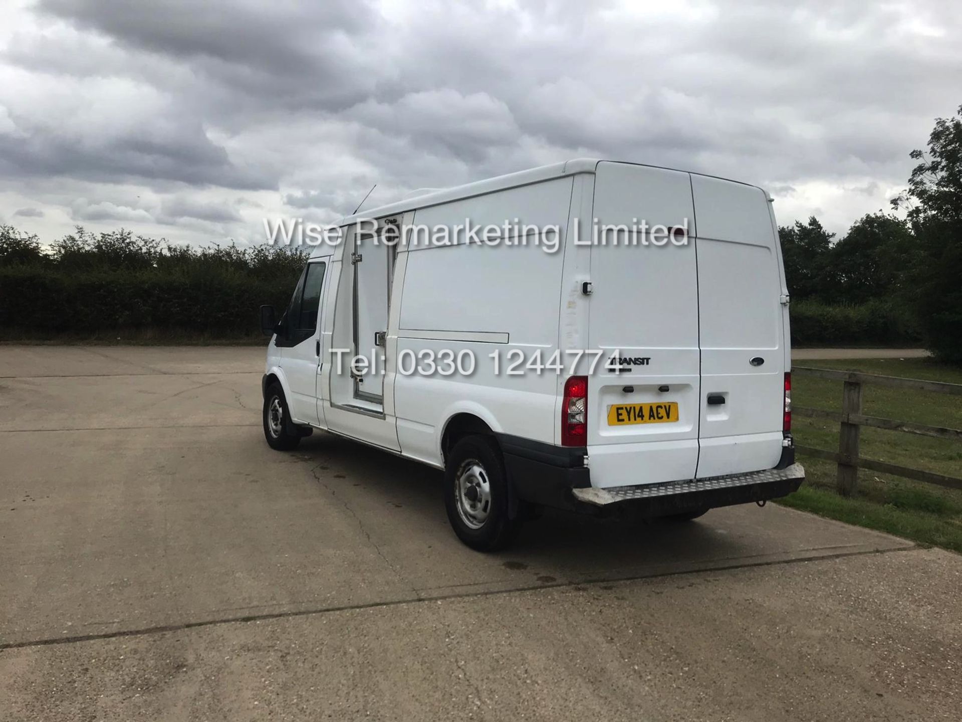 FORD TRANSIT 125 T350 RWD FRIDGE VAN - 20c (2014) - 1 KEEPER FROM NEW **SAT NAV** - Image 6 of 14