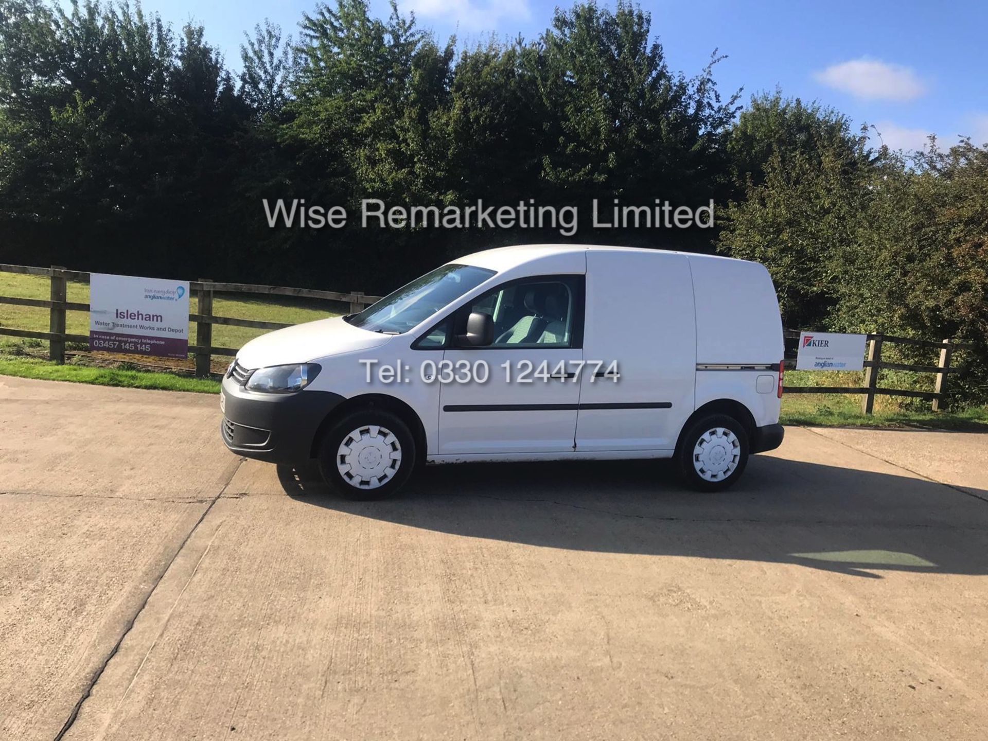 VOLKSWAGEN CADDY C20 STARTLINE 1.6 TDI (2014 MODEL) 1 KEEPER FROM NEW **AIR CON** - Image 2 of 13