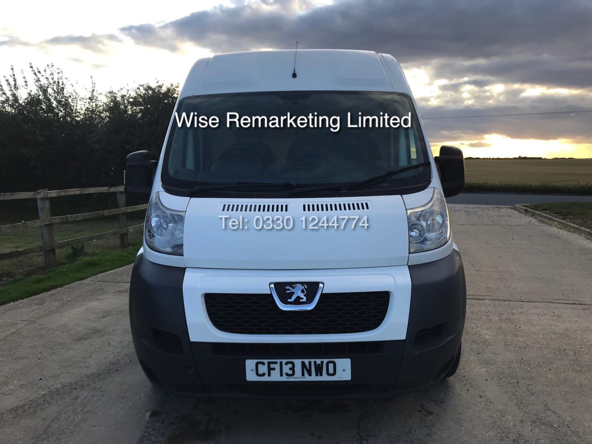 PEUGEOT BOXER 335 L3 2.2 HDi PANEL VAN (2013 - 13 REG) 6 - SPEED - 1 KEEPER FROM NEW - Image 2 of 12