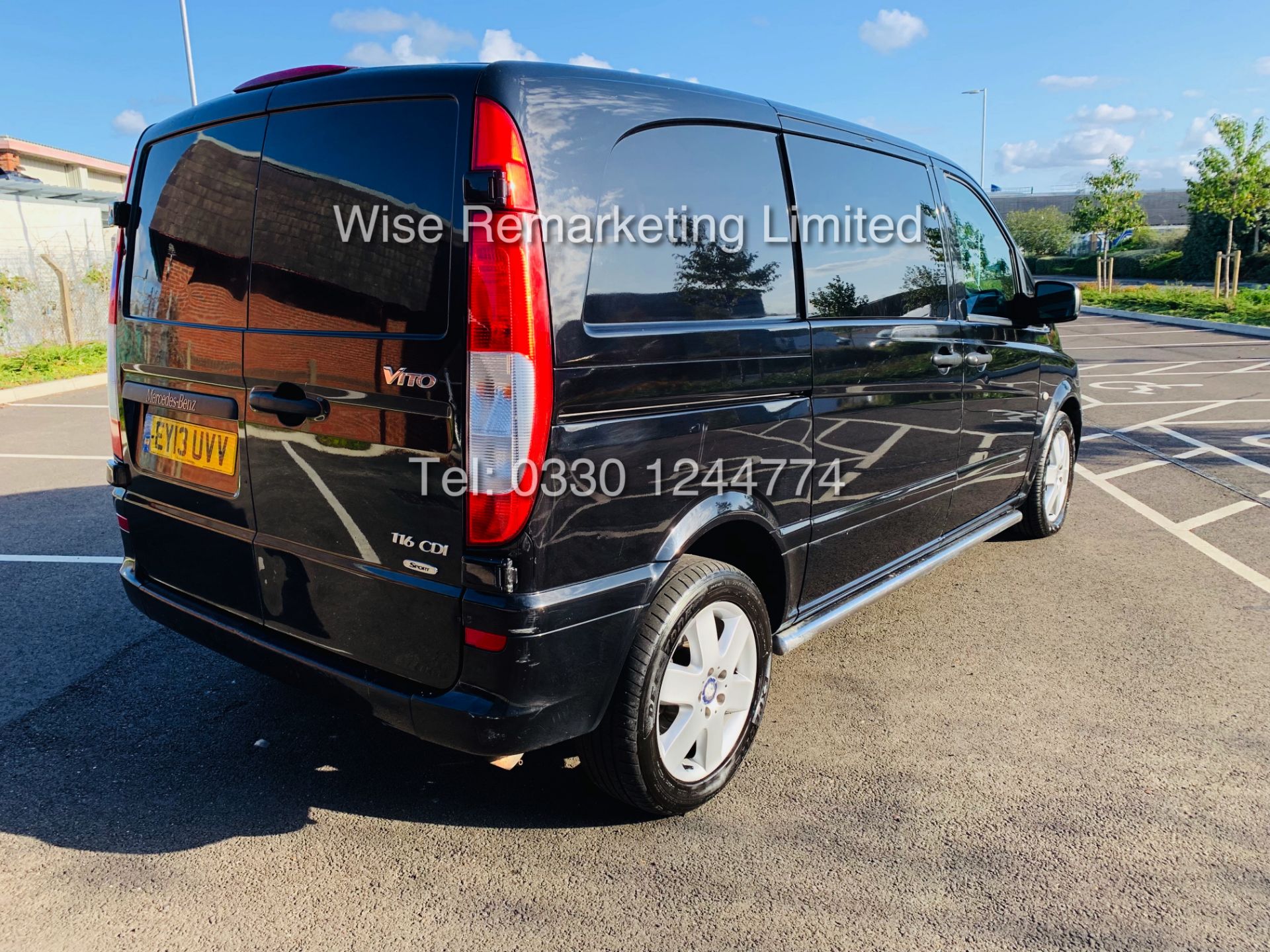 *Reserve Met* MERCEDES VITO 116 *SPORT* (5 SEATER) DUALINER AUTO (CREW VAN) 2013 2.1 CDI **AIR CON** - Image 5 of 24