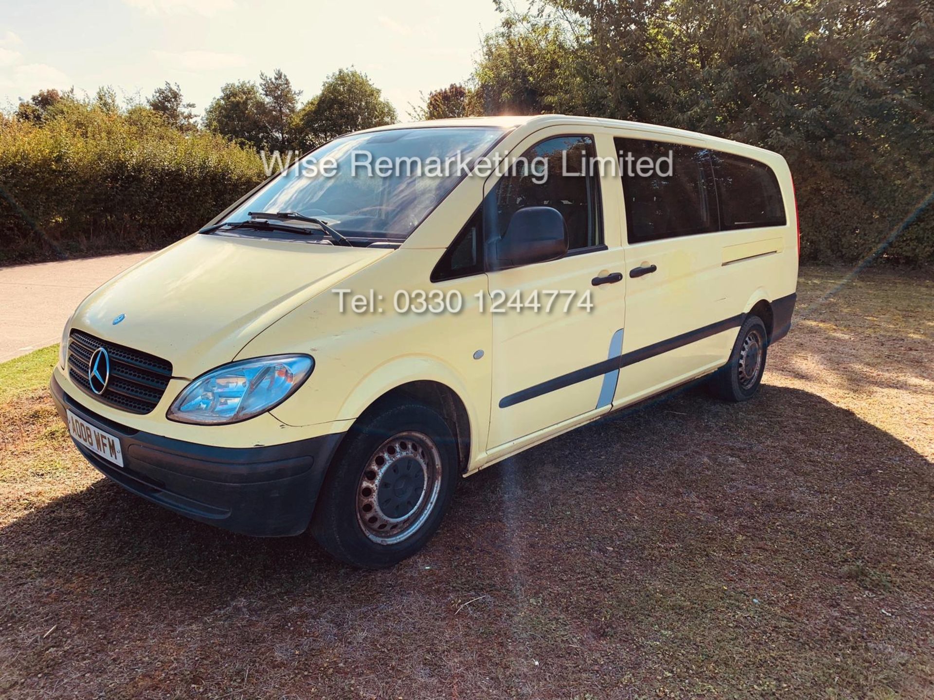 MERCEDES VITO 111 2.1 CDI TRAVELINER **9 SEATER** (2008 08 REG) 1 KEEPER FROM NEW